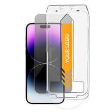 In Stock Tempered Glass Easy Apply Anti-Spy Screen Protector for iPhone 15/15 Plus/15 Pro/15 Pro Max Privacy Screen Protector